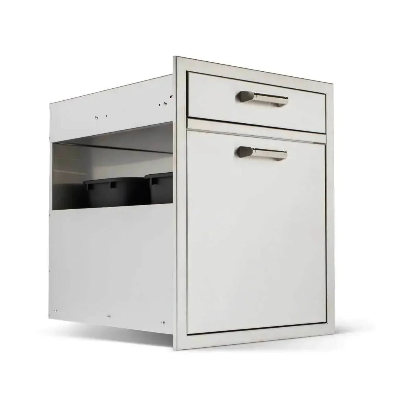 Quivira Trash and Recycle Rollout with Single Drawer - 12025667