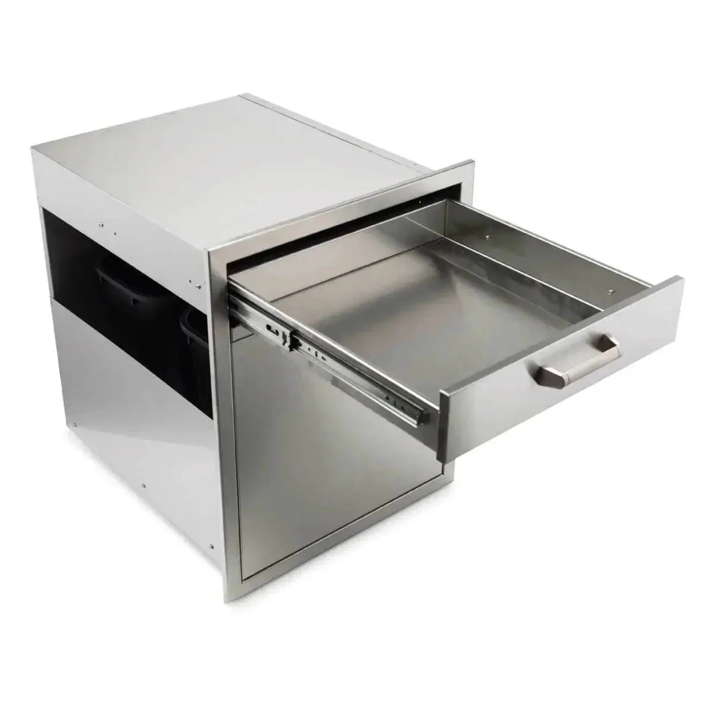 Quivira Trash and Recycle Rollout with Single Drawer - 12025667