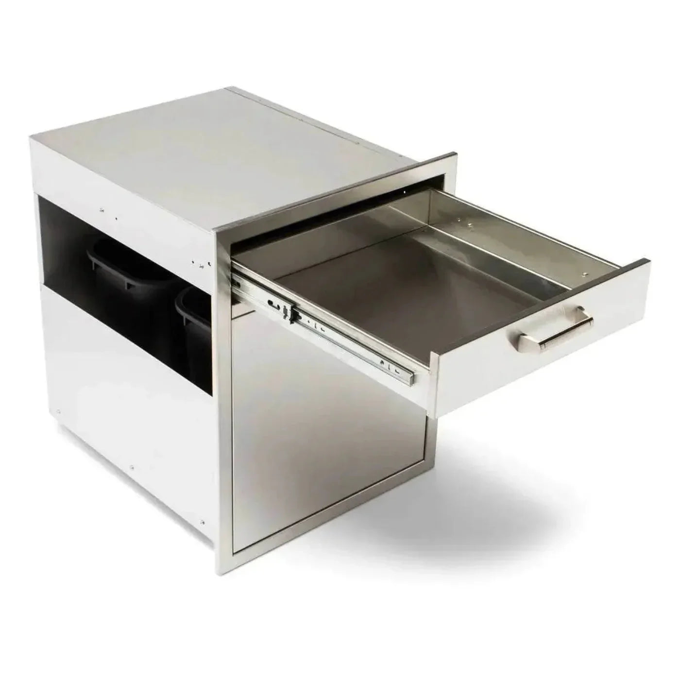 Quivira Trash and Recycle Rollout with Single Drawer - 12025667