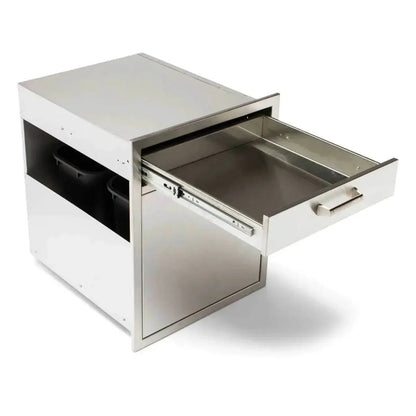 Quivira Trash and Recycle Rollout with Single Drawer - 12025667