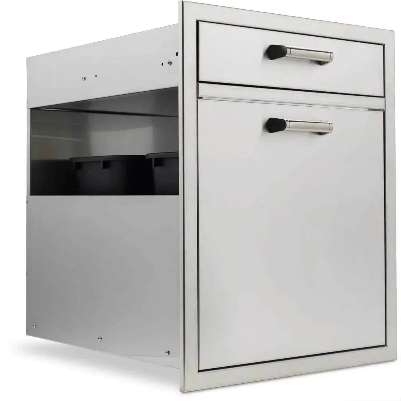 Quivira Trash and Recycle Rollout with Single Drawer - 12025667