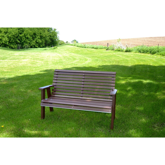 QW Amish 4ft Rollback Bench - 121L-RBL4800