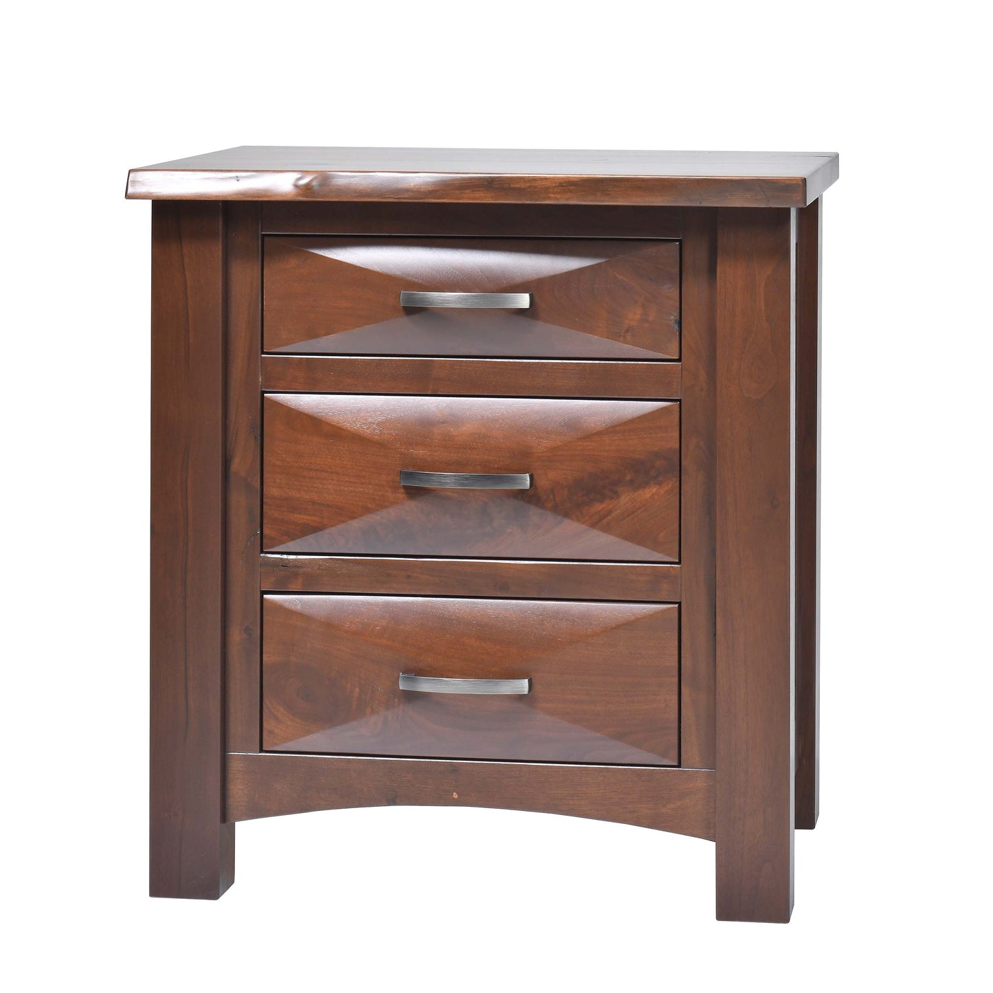 QW Amish Atley Live Edge Nightstand - 857W-ATL-111-LE-NS