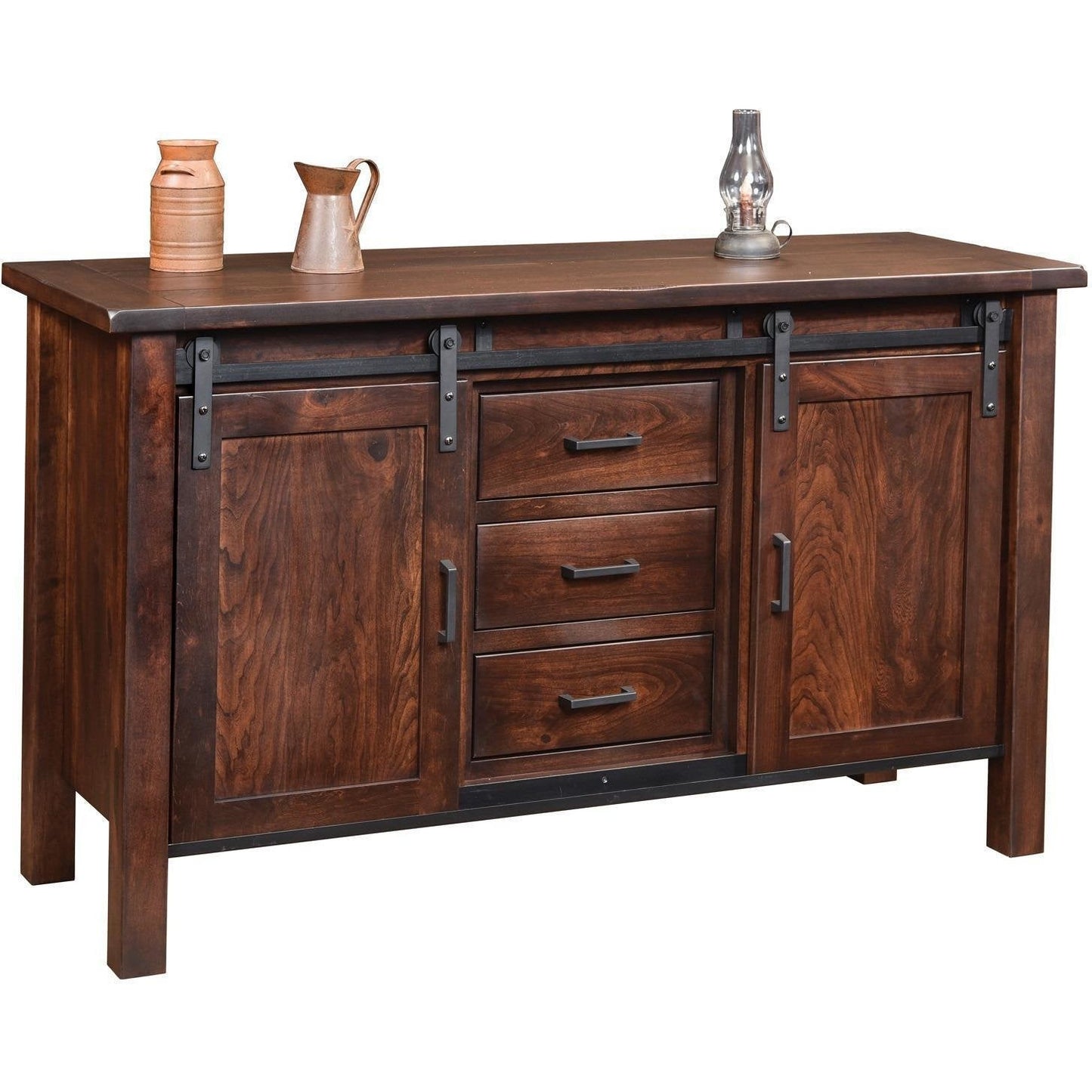 QW Amish Barn Door Buffet - 134N-1501