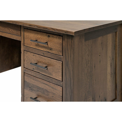 QW Amish Bozeman Reclaimed 72" Executive Desk - 857W-1401