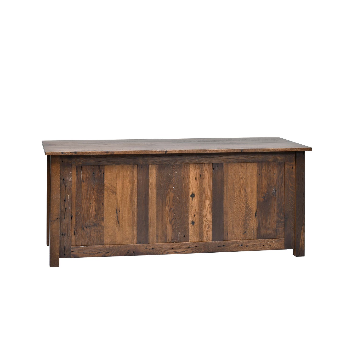QW Amish Bozeman Reclaimed 72" Executive Desk - 857W-1401