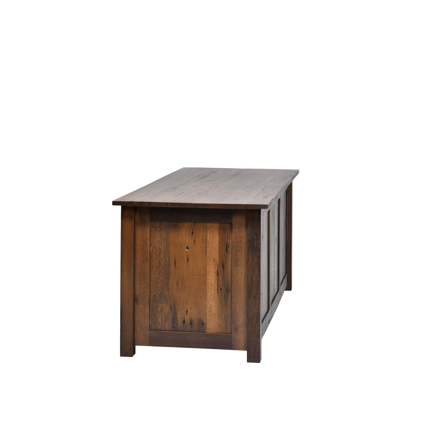 QW Amish Bozeman Reclaimed 72" Executive Desk - 857W-1401