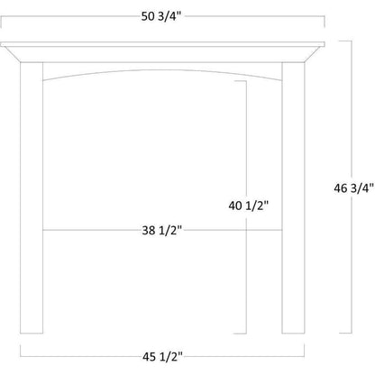 QW Amish Buckingham Lateral File & Optional Bookshelf - 450C-BUC-104