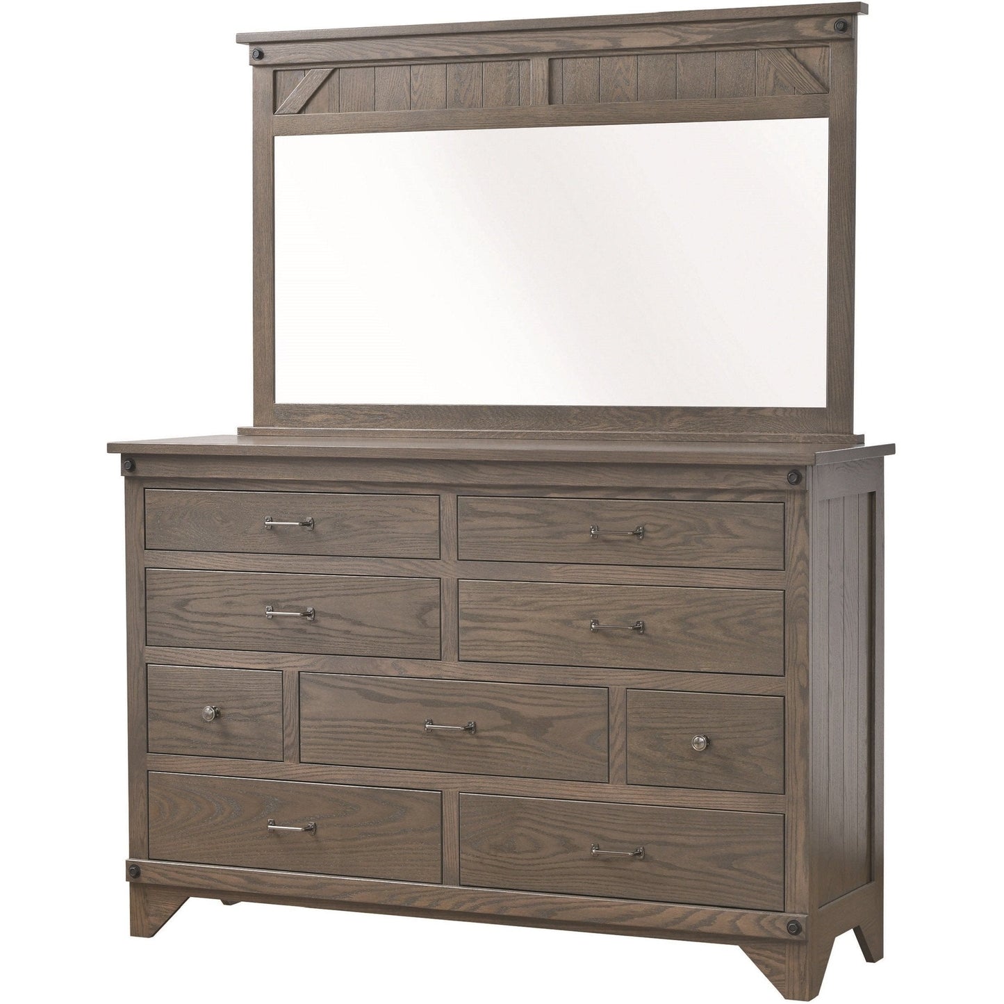 QW Amish Cambridge Dresser with Optional Mirror - 205Y-TR5805