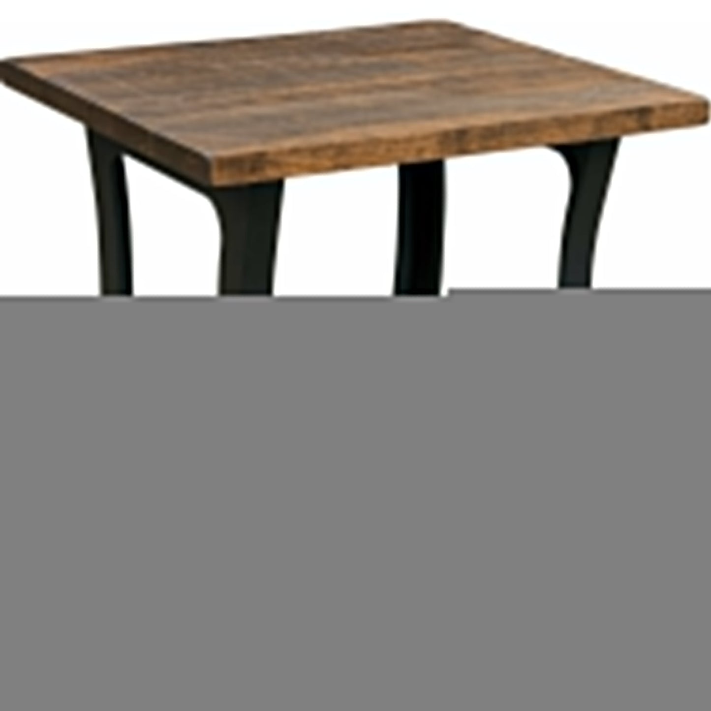 QW Amish Cast Iron End Table - 272U-CI2224