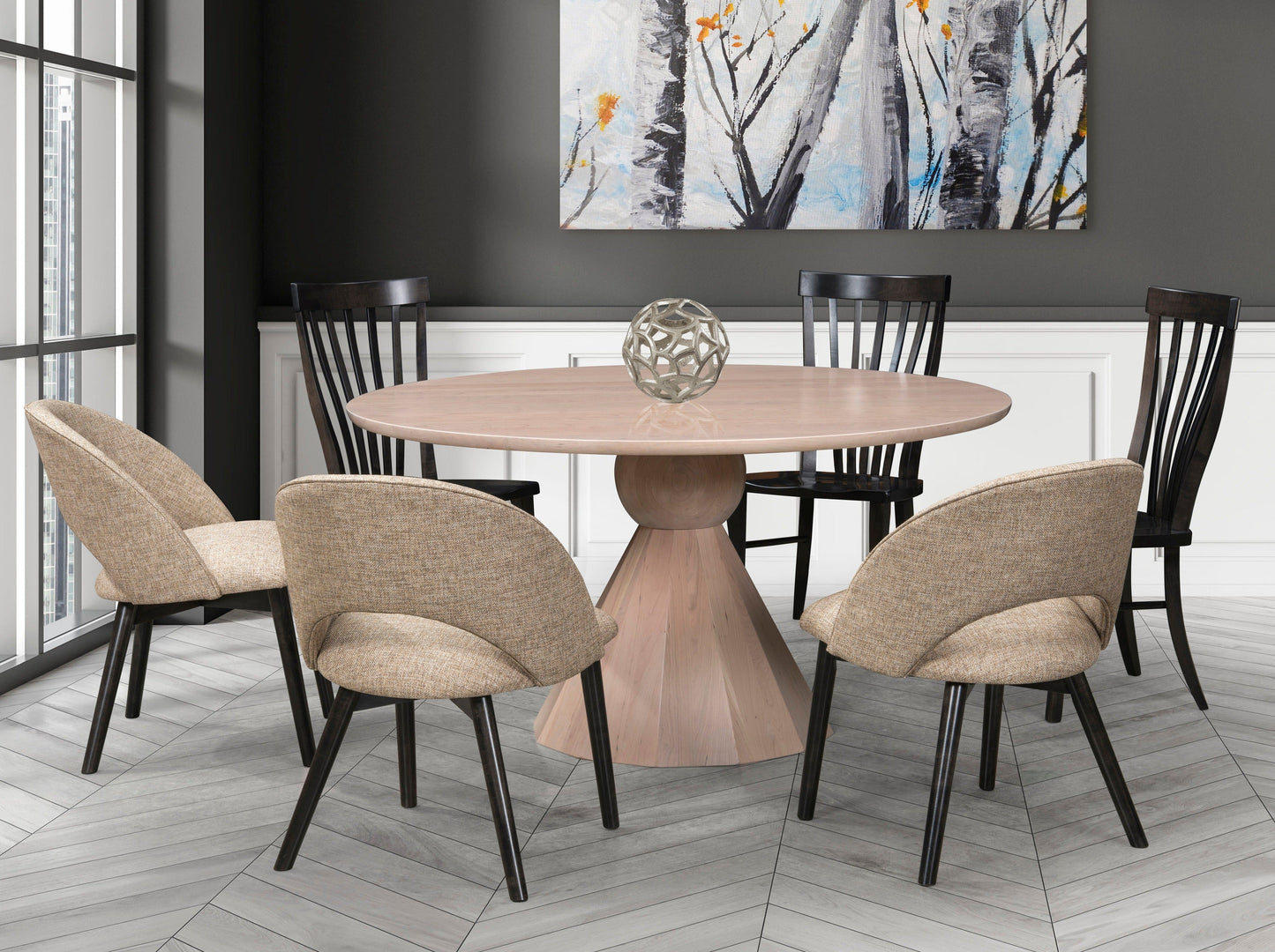 QW Amish Coral 5pc Set - 192F-CORAL|234G-4252-CRYPTON