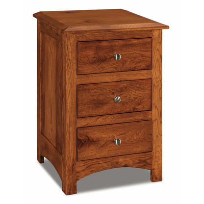 QW Amish Finland 3 Drawer Nightstand - 105R-JRFN-021