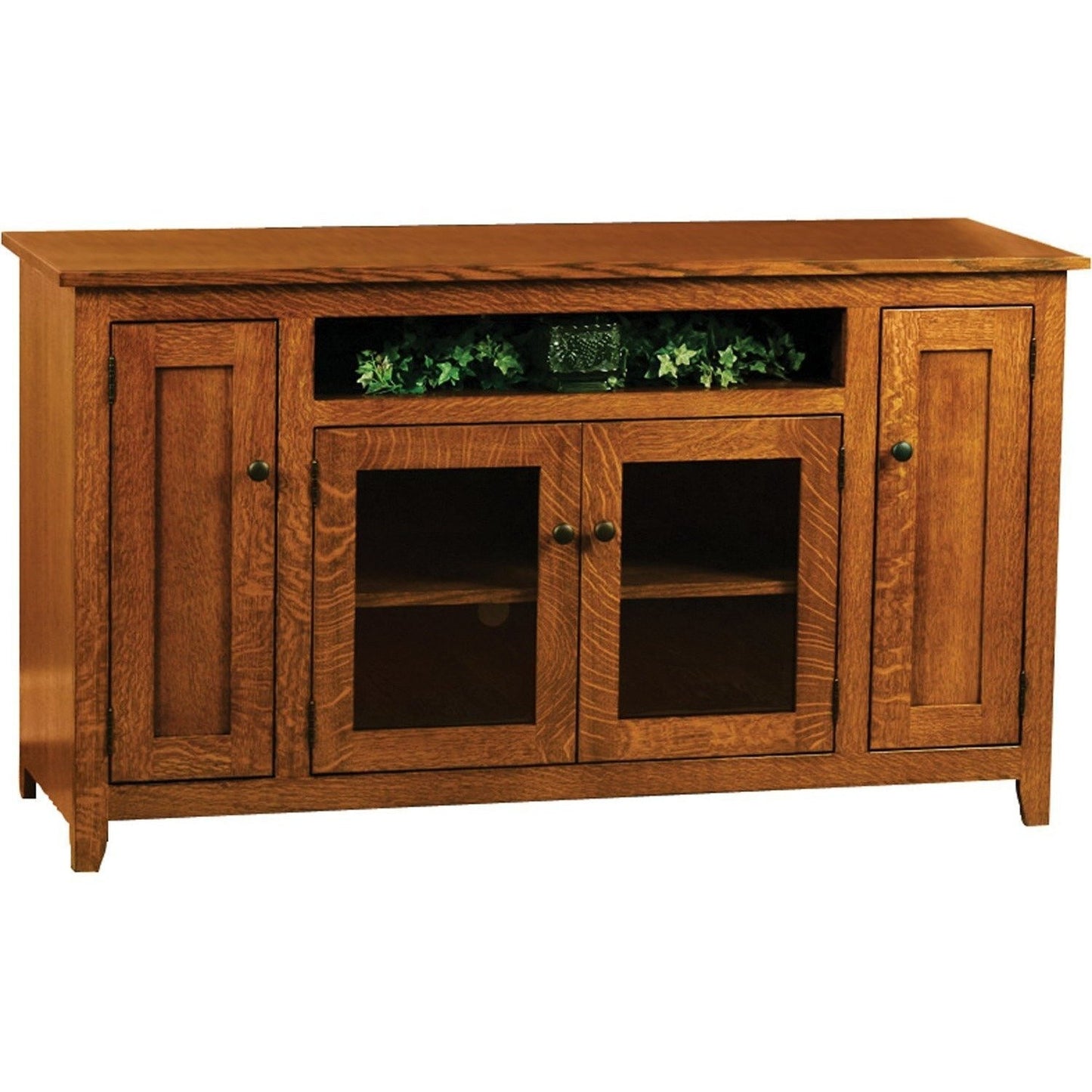 QW Amish Modern Mission 60" TV Stand - 184O-MM-6033