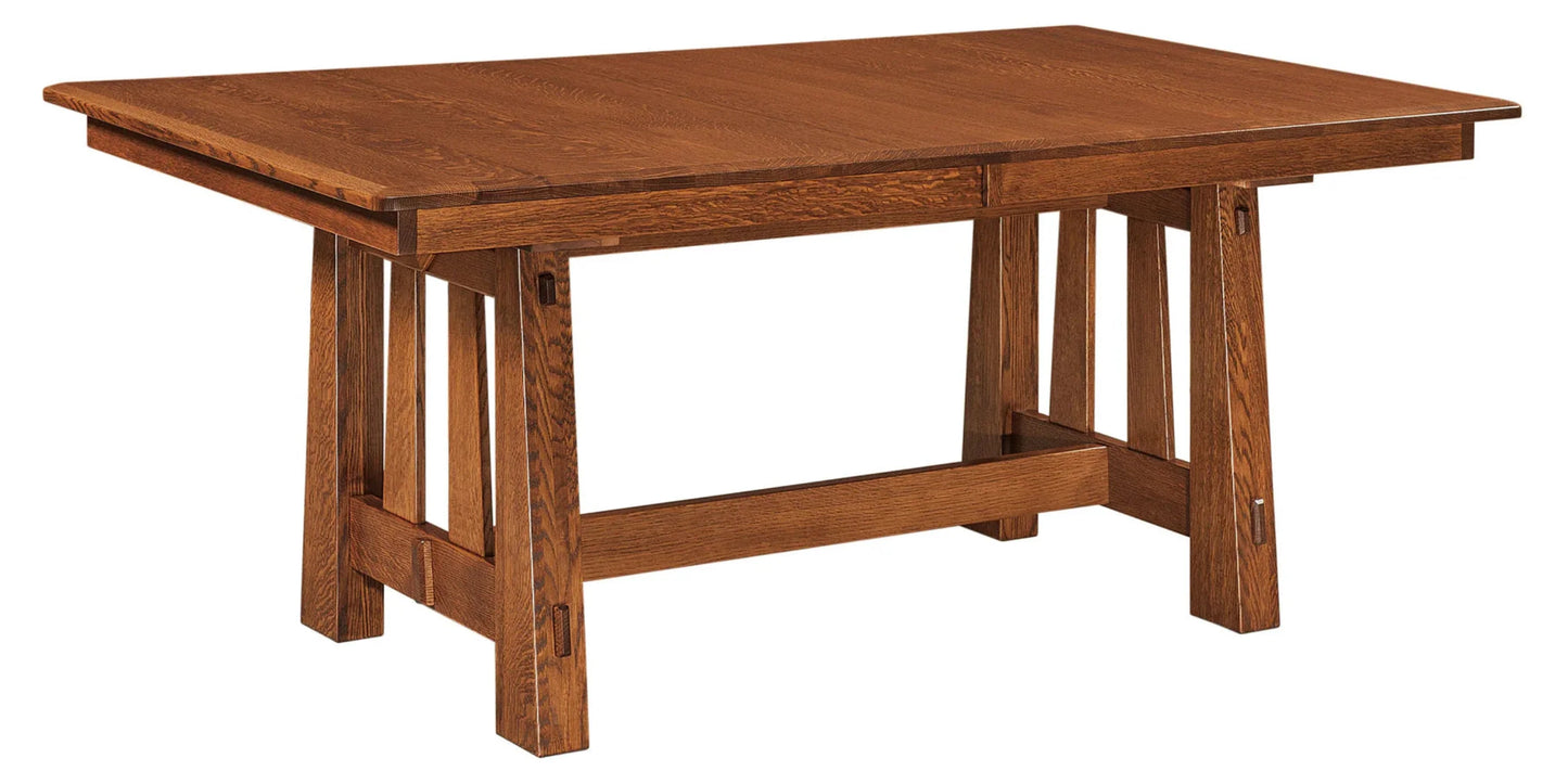 QW Amish Freemont Trestle Table - 235P-FREMONT