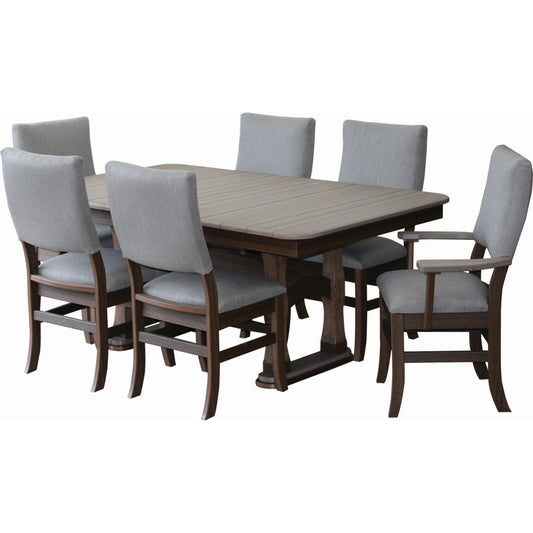 QW Amish Gateway 7pc Dining Set - OPST-GATEWAY-7PC