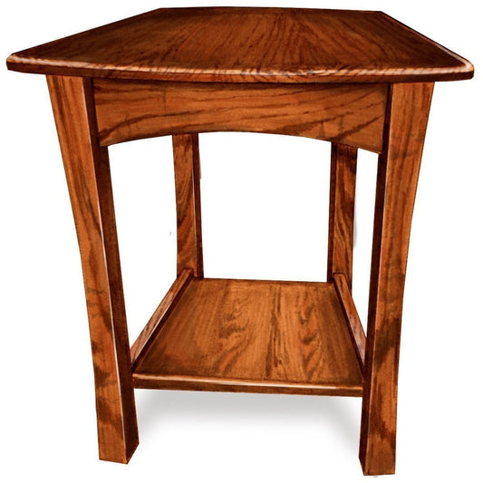 QW Amish Greenfield Large Wedge Table - 236F-33-L