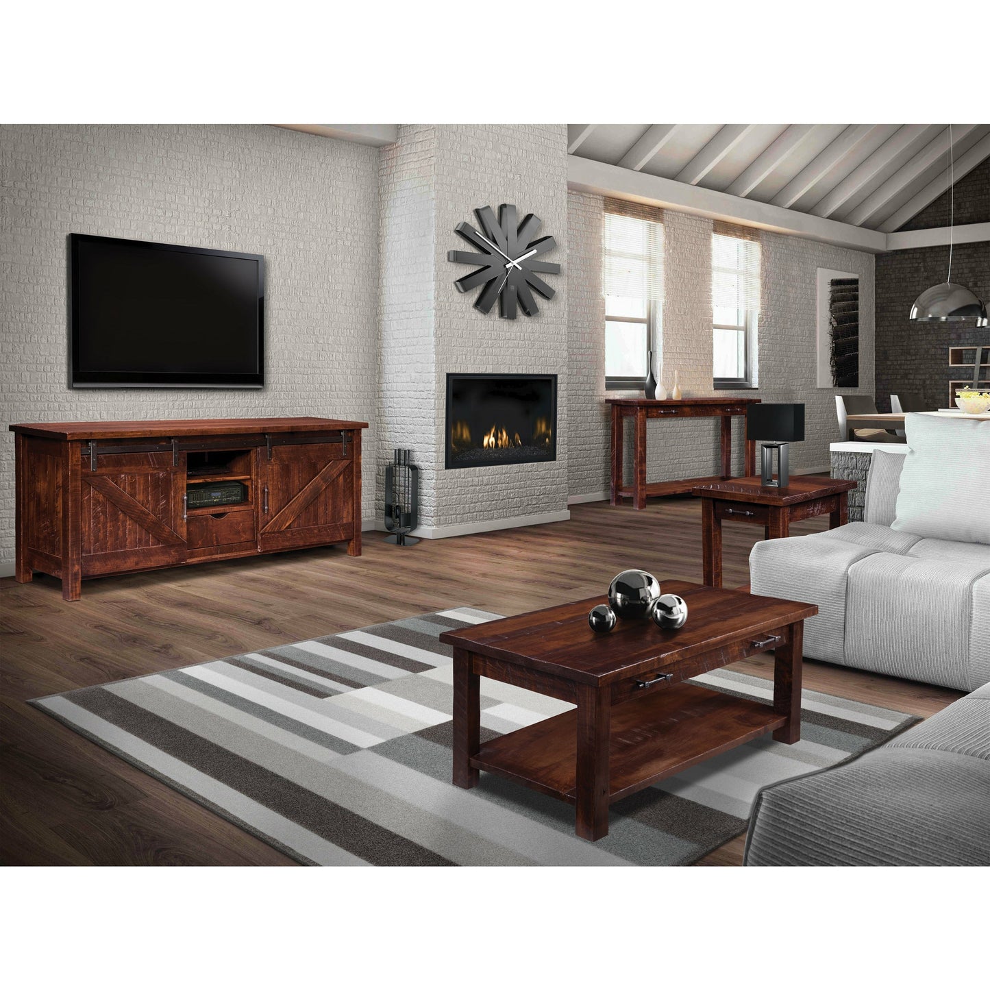 QW Amish Houston Coffee Table - 639V-FVCT-HT