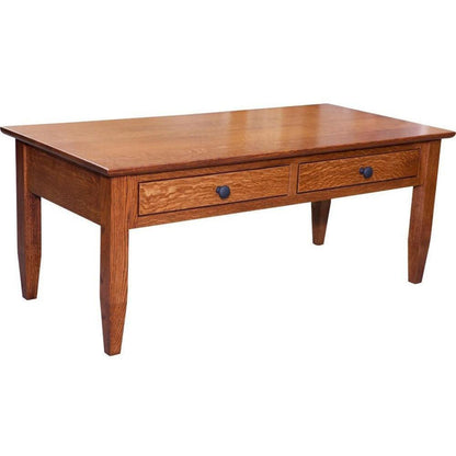 QW Amish Knob View Shaker Coffee Table - 167A-PLW-0214