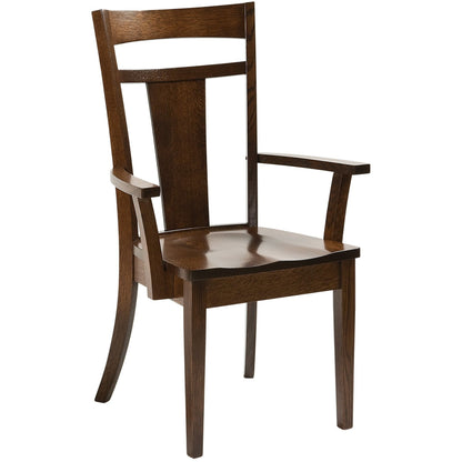 QW Amish Livingston Arm Chair - 187H-LIVINGSTON-ARM