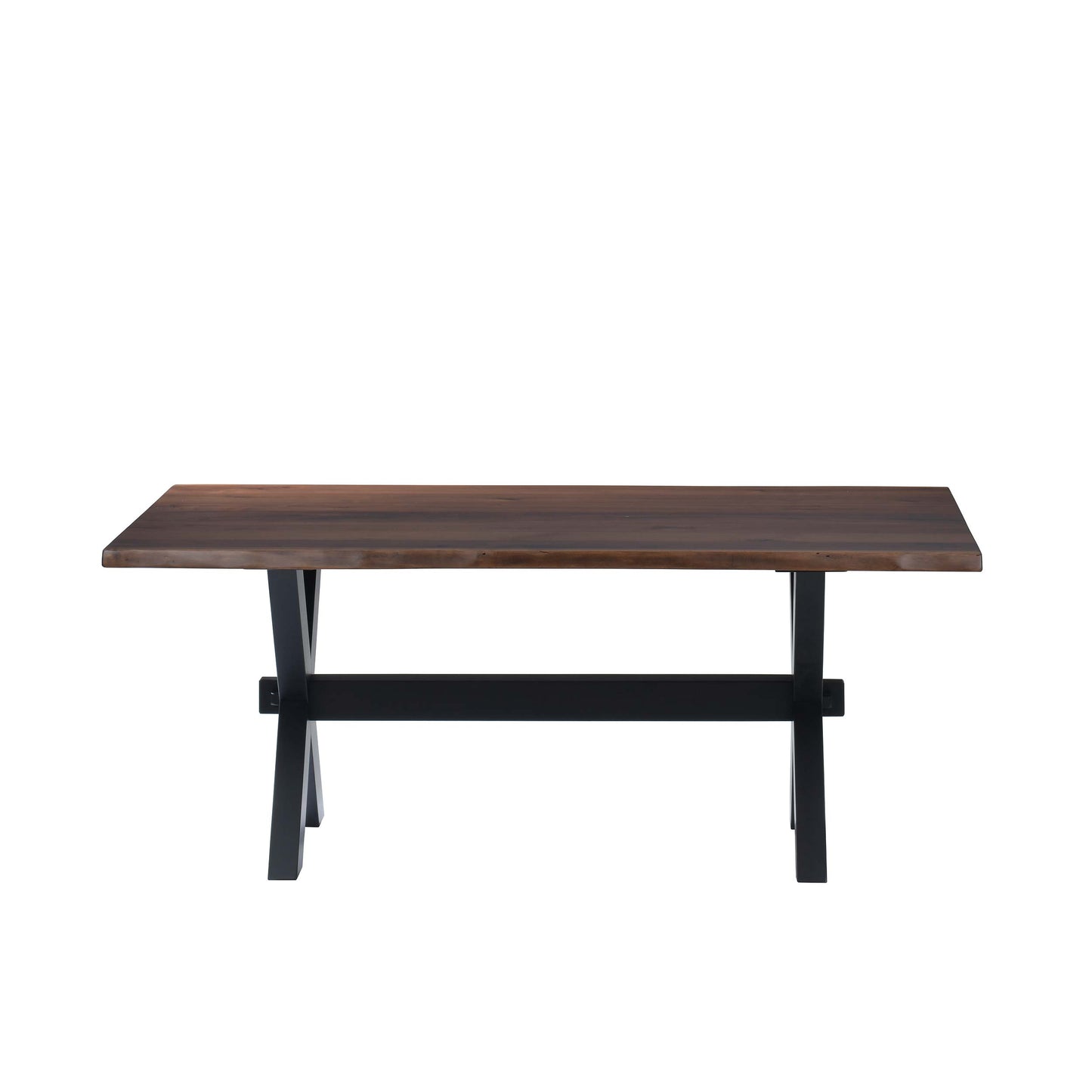 QW Amish Manhattan Live Edge Table - 371Y-MANHATTAN