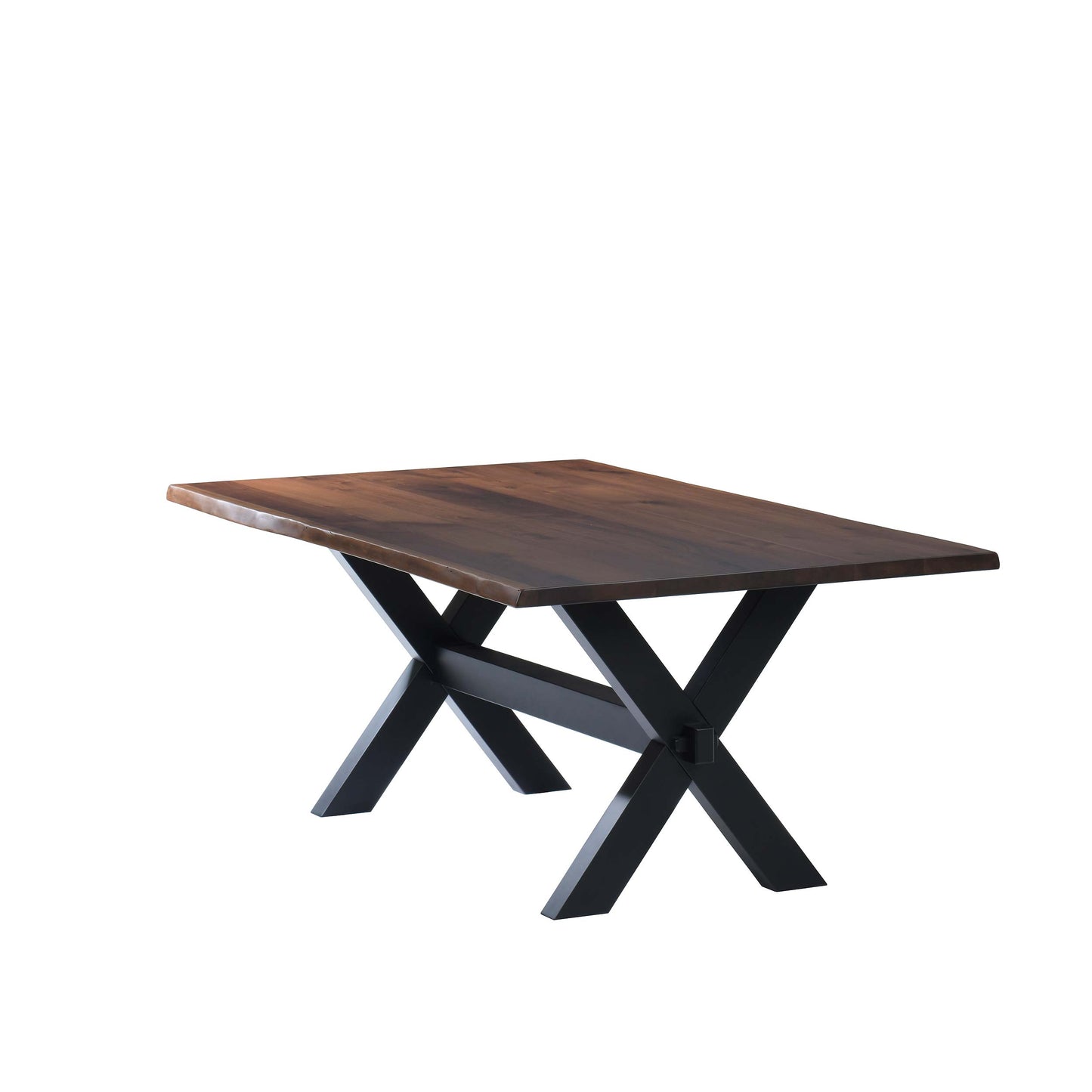 QW Amish Manhattan Live Edge Table - 371Y-MANHATTAN