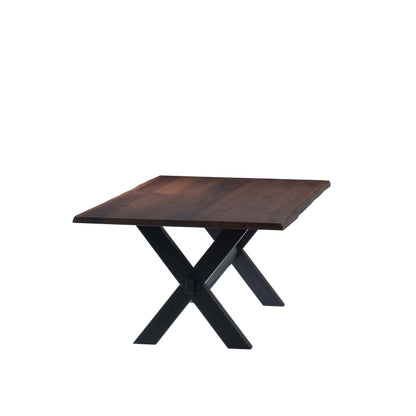 QW Amish Manhattan Live Edge Table - 371Y-MANHATTAN