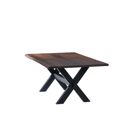 QW Amish Manhattan Live Edge Table - 371Y-MANHATTAN