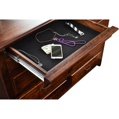 QW Amish Marcella High Dresser & Optional Mirror - 139B-MB4623