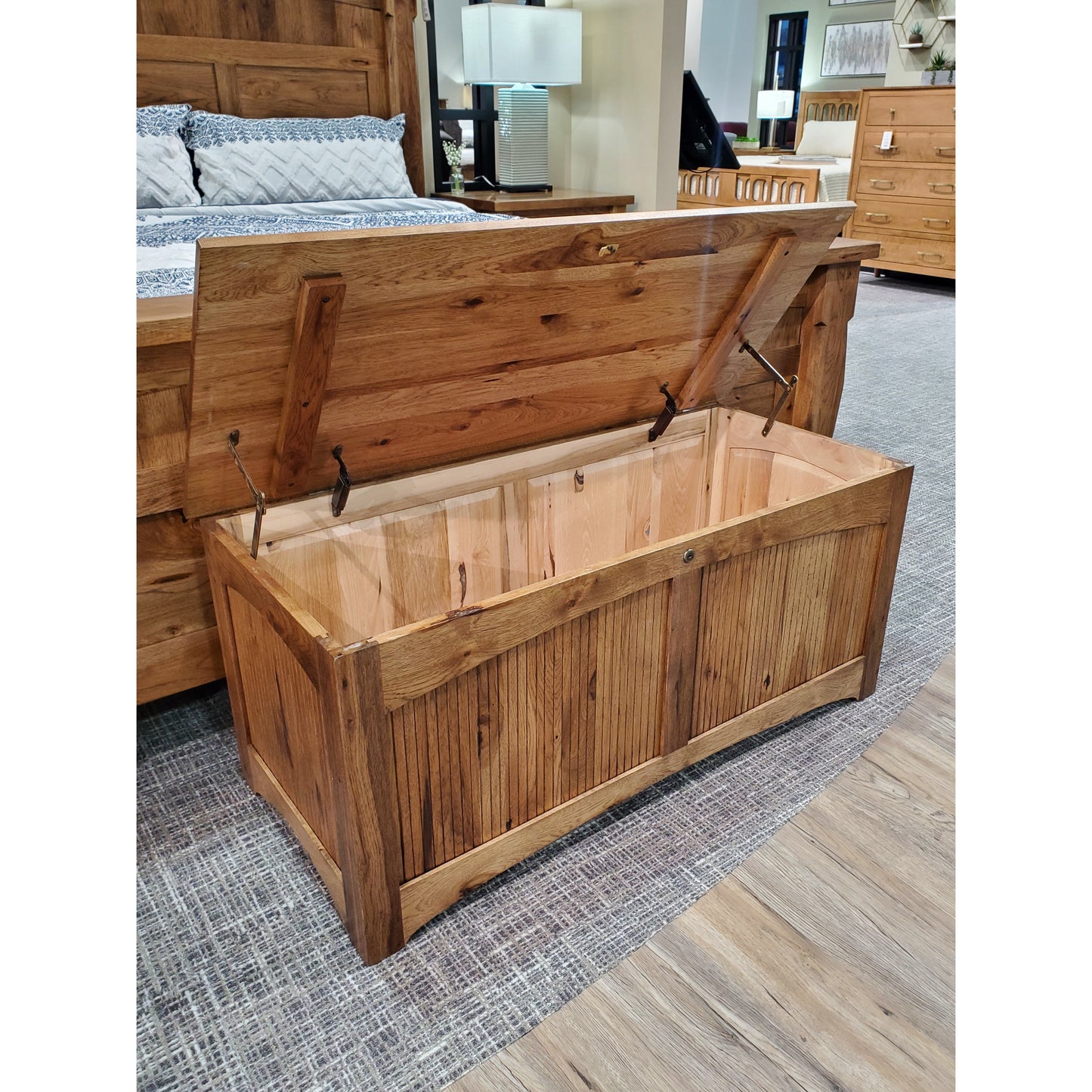 QW Amish Mission Fancy Cedar Chest (select your size) - 185T-3MF