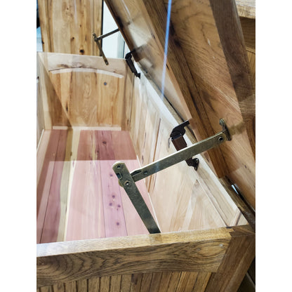 QW Amish Mission Fancy Cedar Chest (select your size) - 185T-3MF