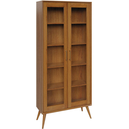 QW Amish South Shore Tall Glass Bookcase - 272U-1047