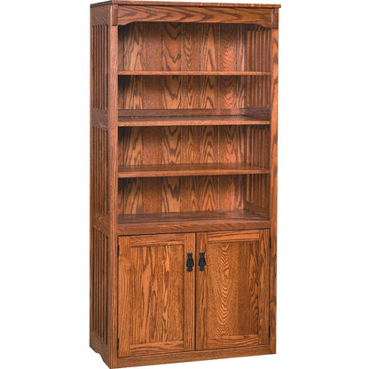 QW Amish Spindle Mission Bookcase - 206S-1121-A