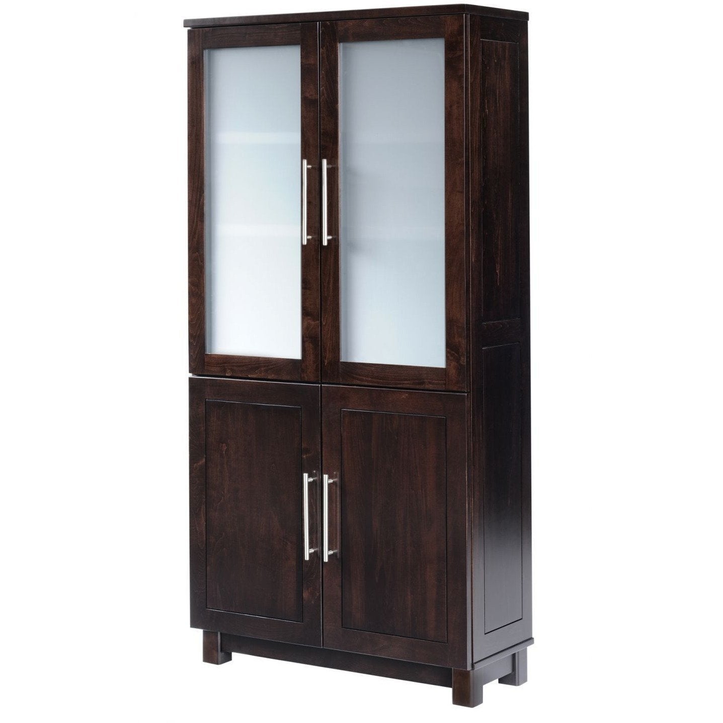 QW Amish Urban Office Bookcase with 4 Doors - YXPT-18-523-4D
