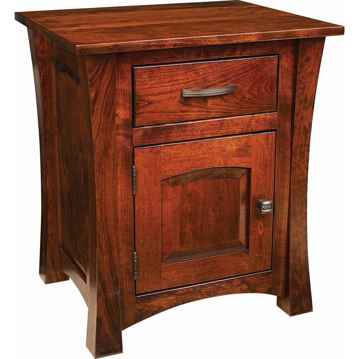 QW Amish Woodbury 1 Drawer, 1 Door Nightstand - 659W-401