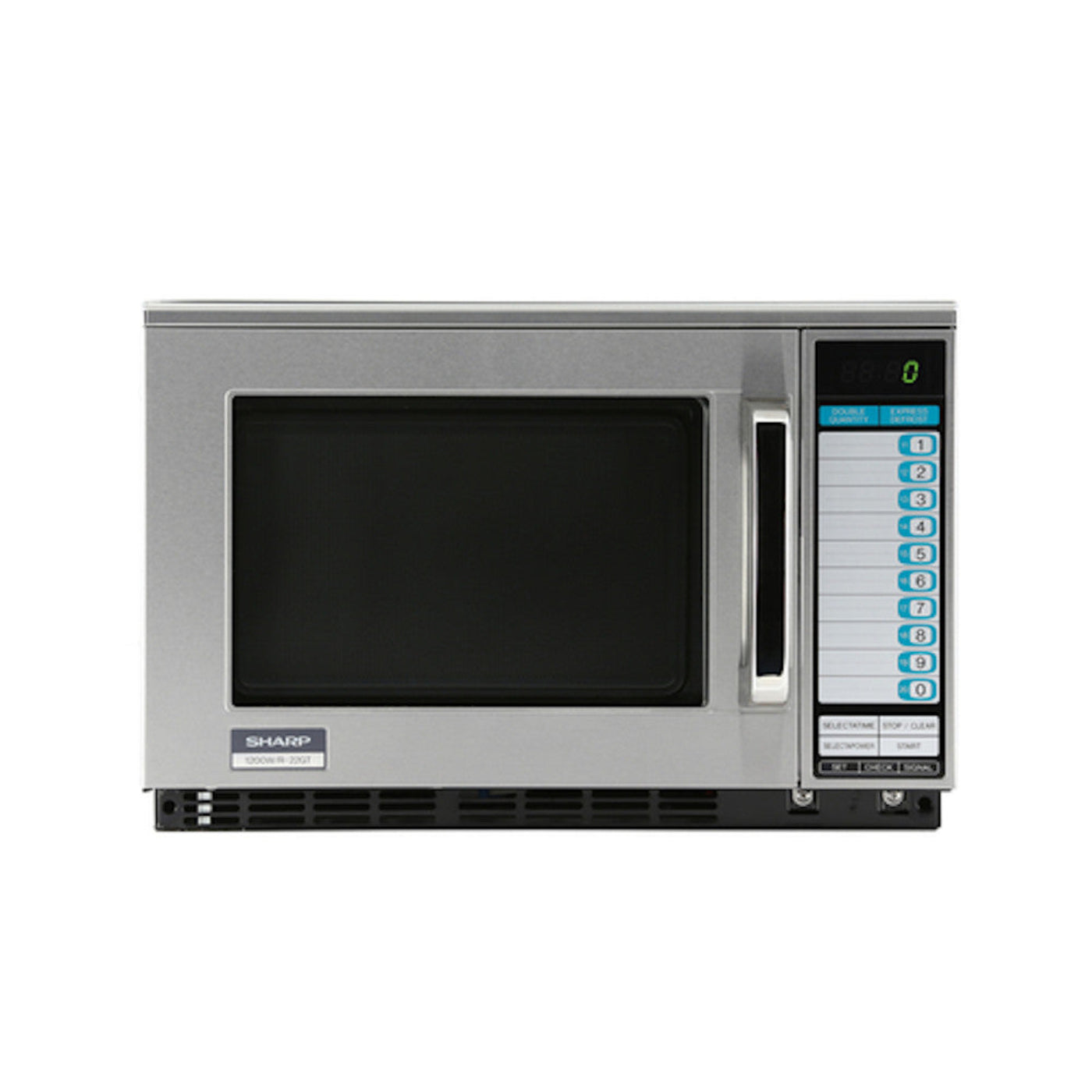 Sharp R-22GTF 1200 Watt Microwave Oven with SelectaPower and SelectaTime - SHR22GTF