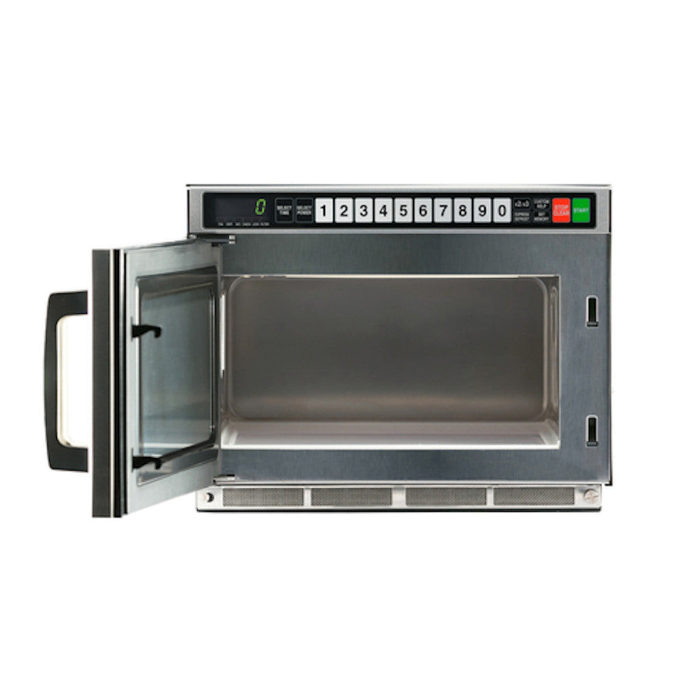 Sharp R-CD1200M 1200 Watt TwinTouch Commercial Microwave Oven with 4-Stage Cooking - SHRCD1200M