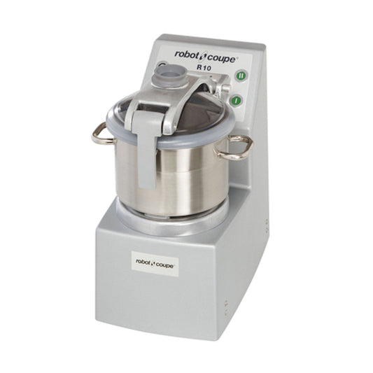 Robot Coupe R10 Vertical Food Processor with 10 Qt. Stainless Steel Bowl - RCR10