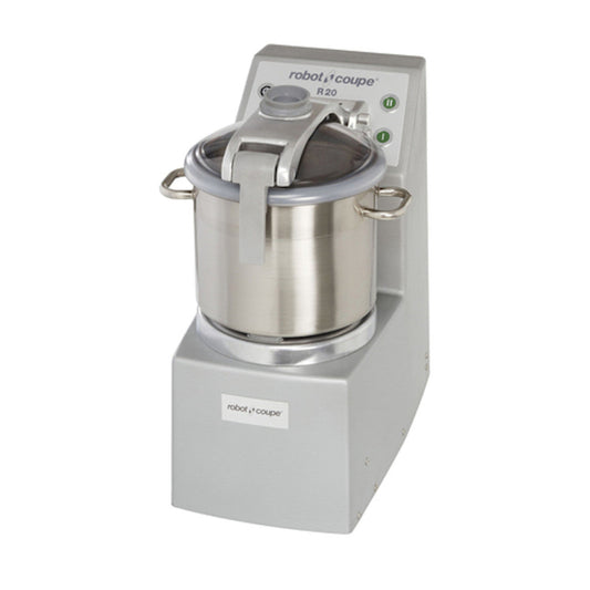 Robot Coupe R 20 Vertical Food Processor with 20 Qt. Stainless Steel Bowl - RCR20