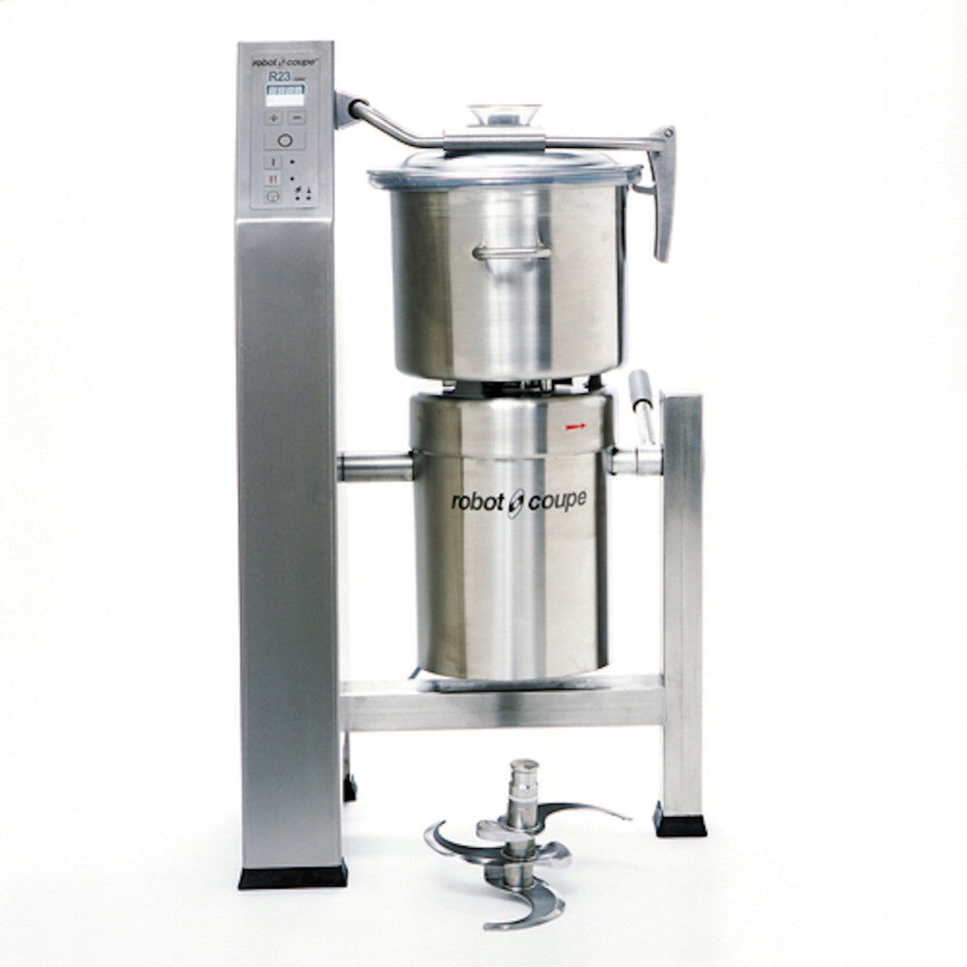 Robot Coupe R23T Vertical Food Processor with 24 Qt. Stainless Steel Bowl - RCR23T
