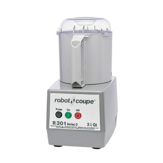 Robot Coupe R301B Food Processor with 3.7 Liter Gray Bowl
