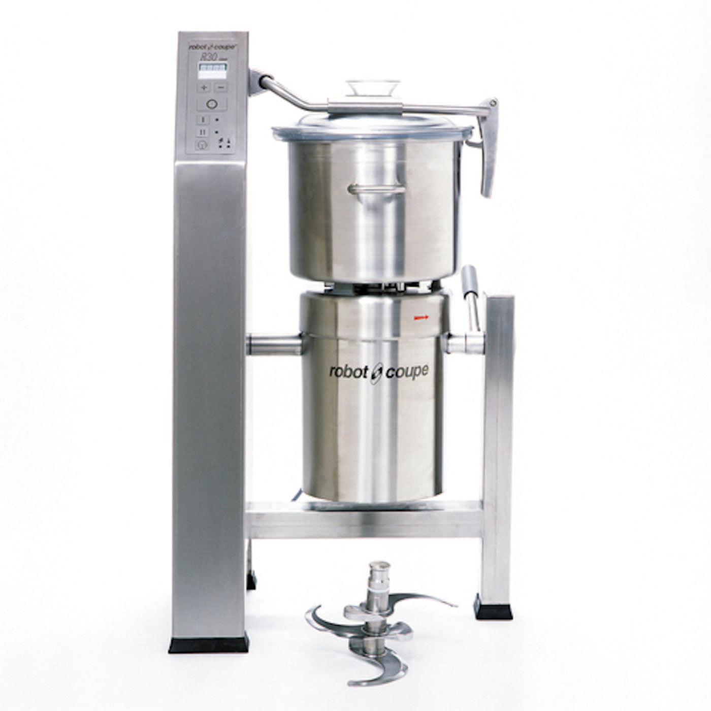 Robot Coupe R30T Vertical Food Processor with 31 Qt. Stainless Steel Bowl - RCR30T