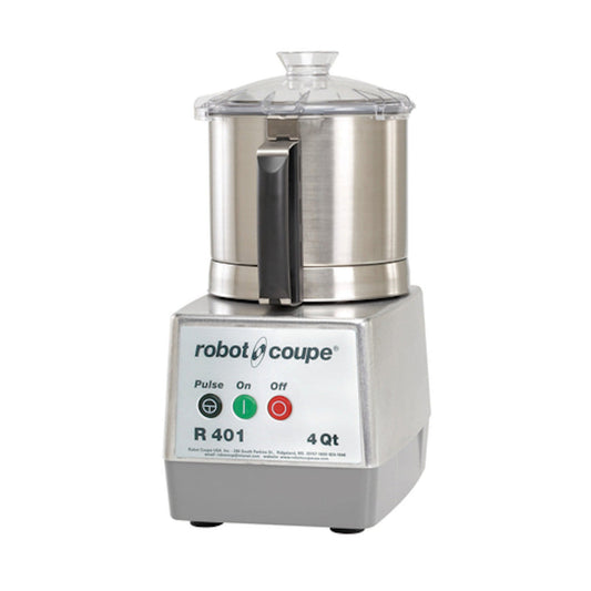 Robot Coupe R401B Food Processor with 4.5 Quart Stainless Steel Bowl - RCR401B
