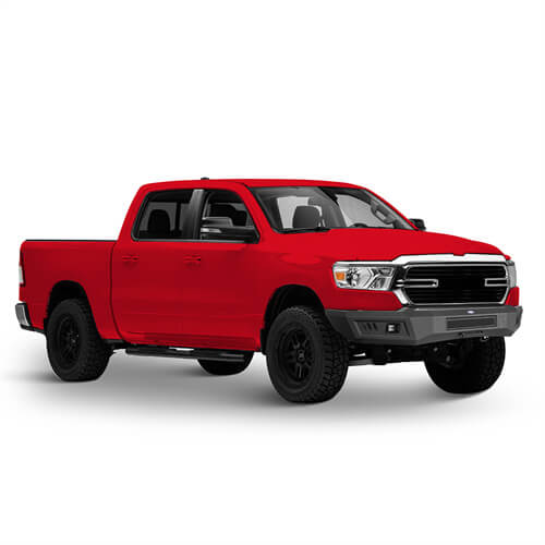 2019-2024 Ram 1500 Aftermarket Front Full-Width Bumper w/LED Lights (Excluding EcoDiesel & Rebel & TRX & Classic Models) - Hooke Road