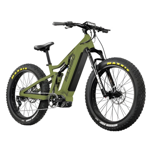 Rambo Dominator HD 48V/15Ah 1000W Mid-Drive Fat Tire Electric Bike