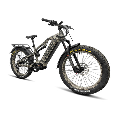 Rambo Dominator Ultra Drive Fat Tire All-Terrain Electric Bike - 48V 15-30Ah 1000W full suspension hydraulic brakes