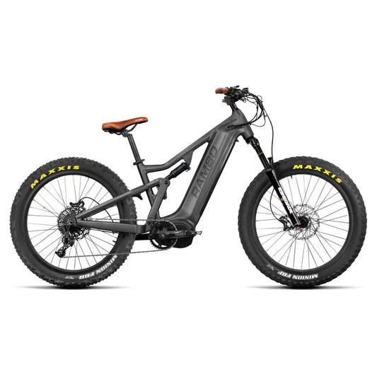 Rambo Dominator Ultra Drive Fat Tire All-Terrain Electric Bike - 48V 15-30Ah 1000W full suspension hydraulic brakes