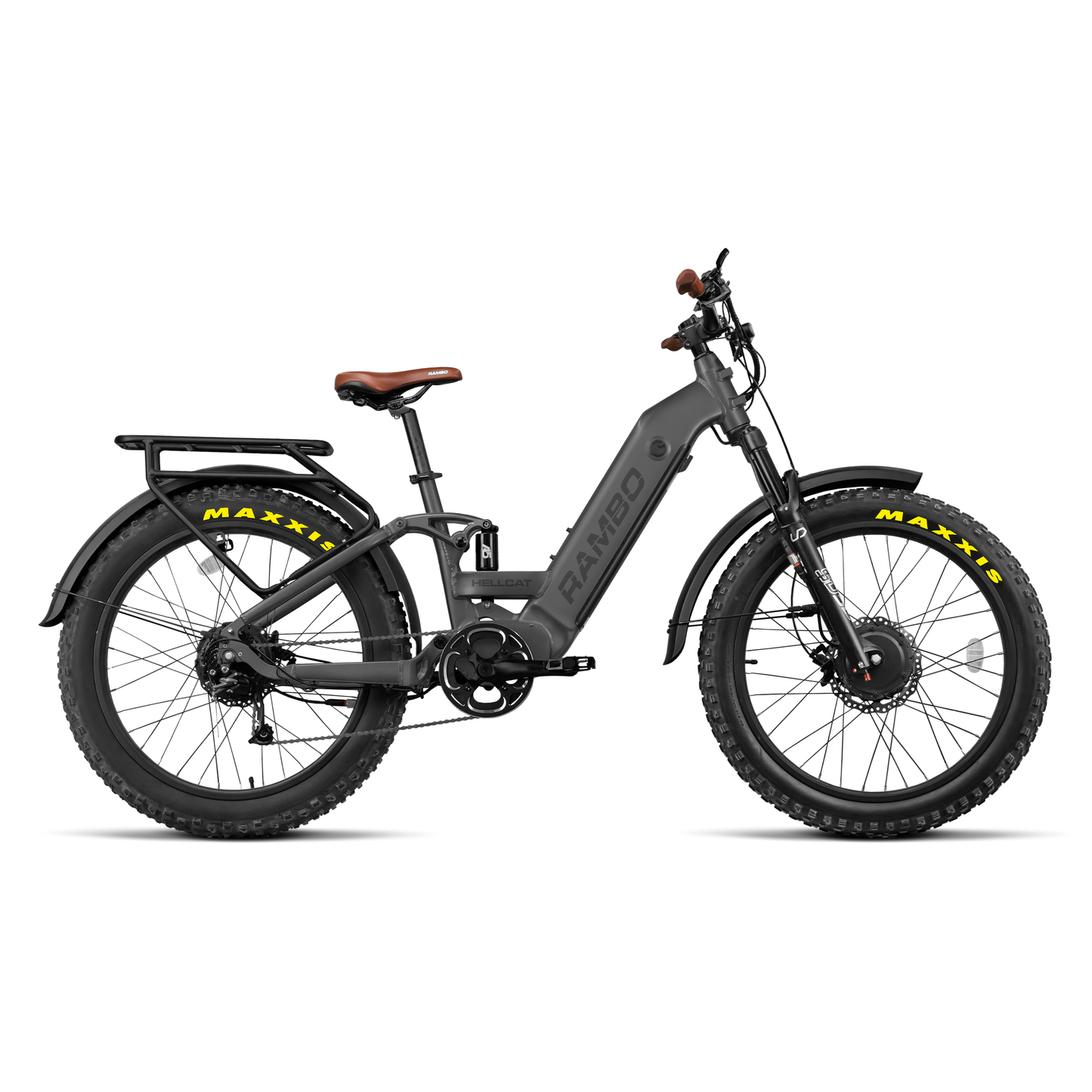 Rambo Hellcat FS 48V/20Ah 2000W All-Wheel Drive Fat Tire Electric Bike
