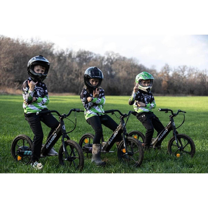 Rambo Kid's 16" Lil' Whip 3.0 Electric Bike 24V 250W Hub Motor