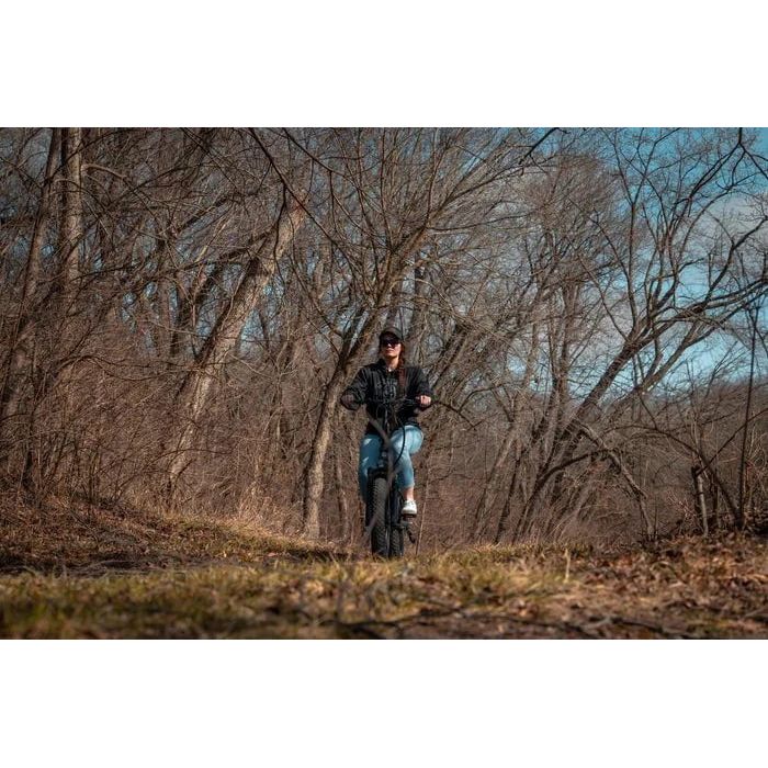 Rambo Ranger Folding Step-Through All-Terrain Electric Bike - 48V 10.4Ah 750W Hub Bafang Motor Hydraulic Brakes