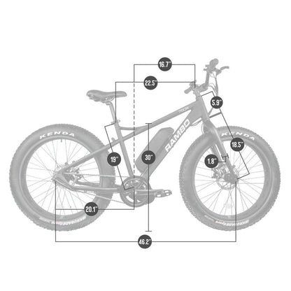 Rambo The Savage 750W 48V Off-Road Electric Mountain Bike